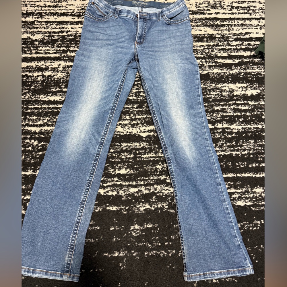 Wrangler Women's Willow Ultimate Riding Jeans Bootcut Mid Rise